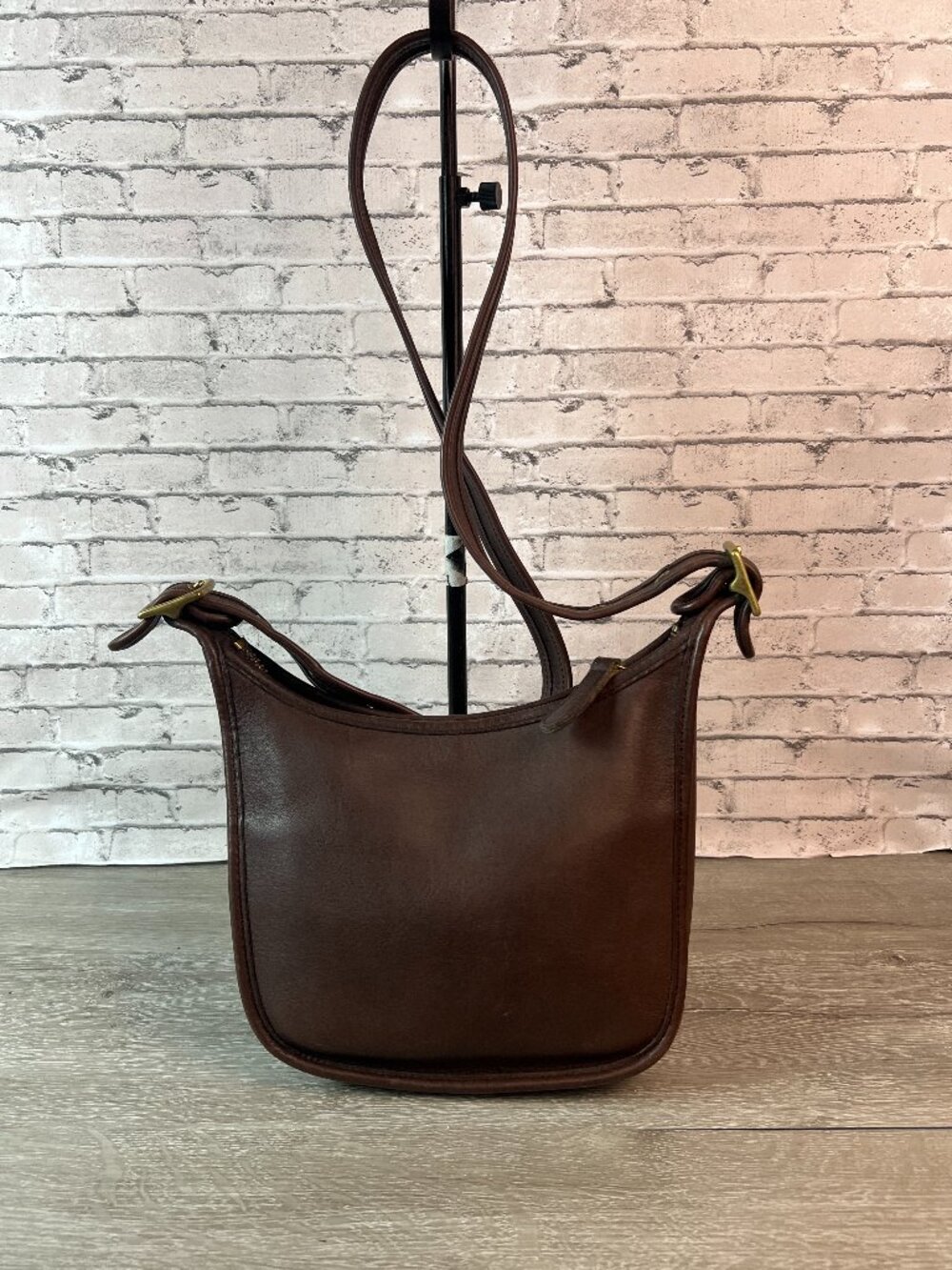 COACH Old Coach 9950 Legacy Shoulder Bag Glove Tanned Leather Brown Vintage